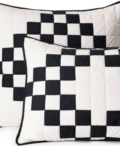 Lands' End Irish Chain Quilt Sham