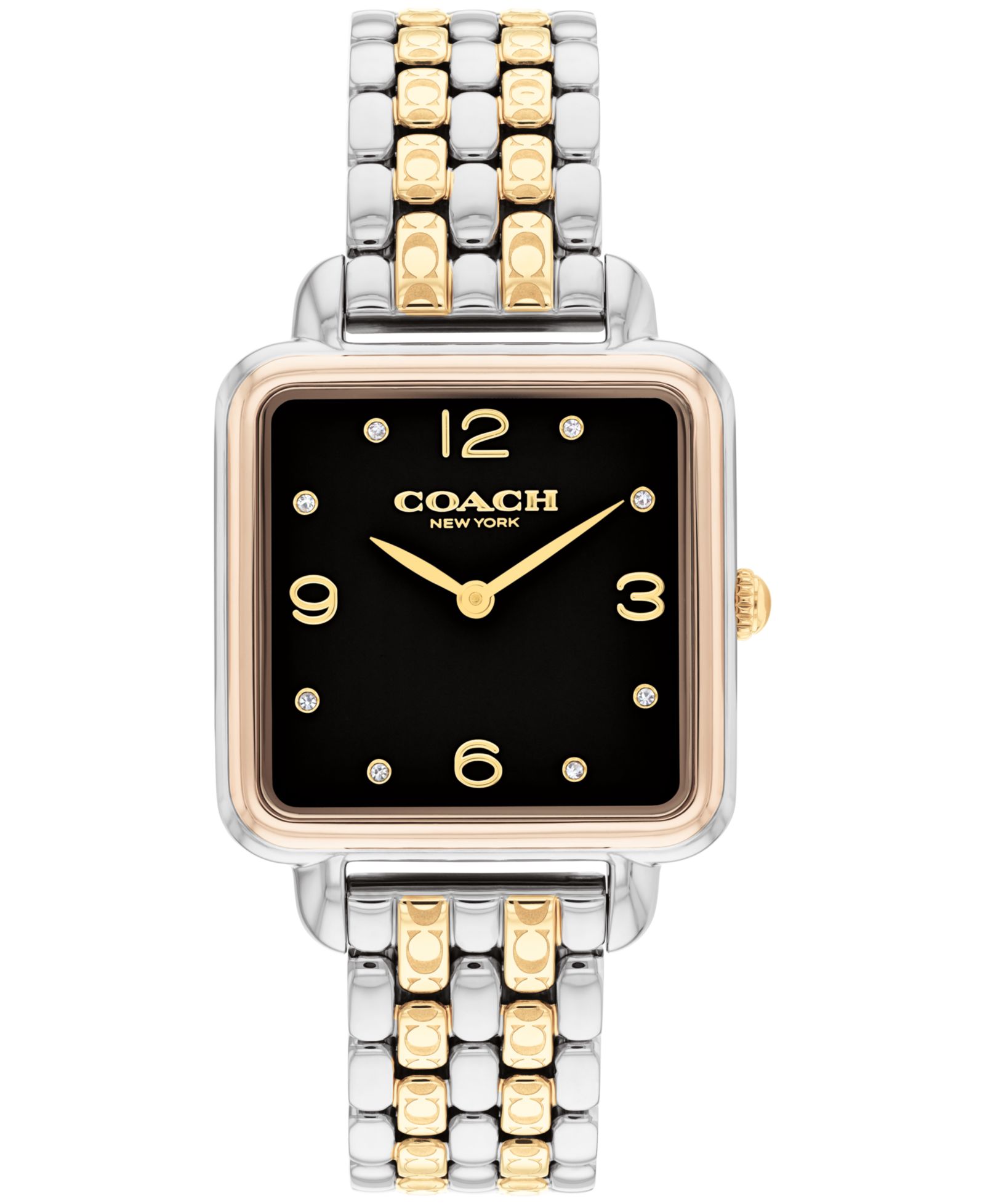 Женские часы COACH Cass Tri-Tone Stainless Steel Bracelet, 28mm