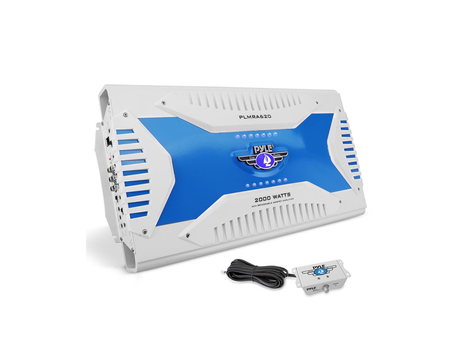 Морской усилитель Pyle 6-канальный, 2000 Watts Elite Series