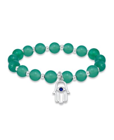 Green Agate, Silver