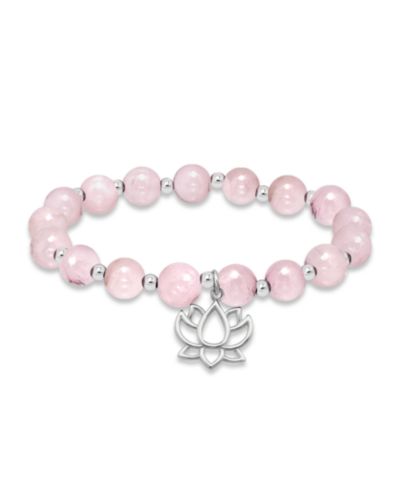 Rose Quartz, Silver