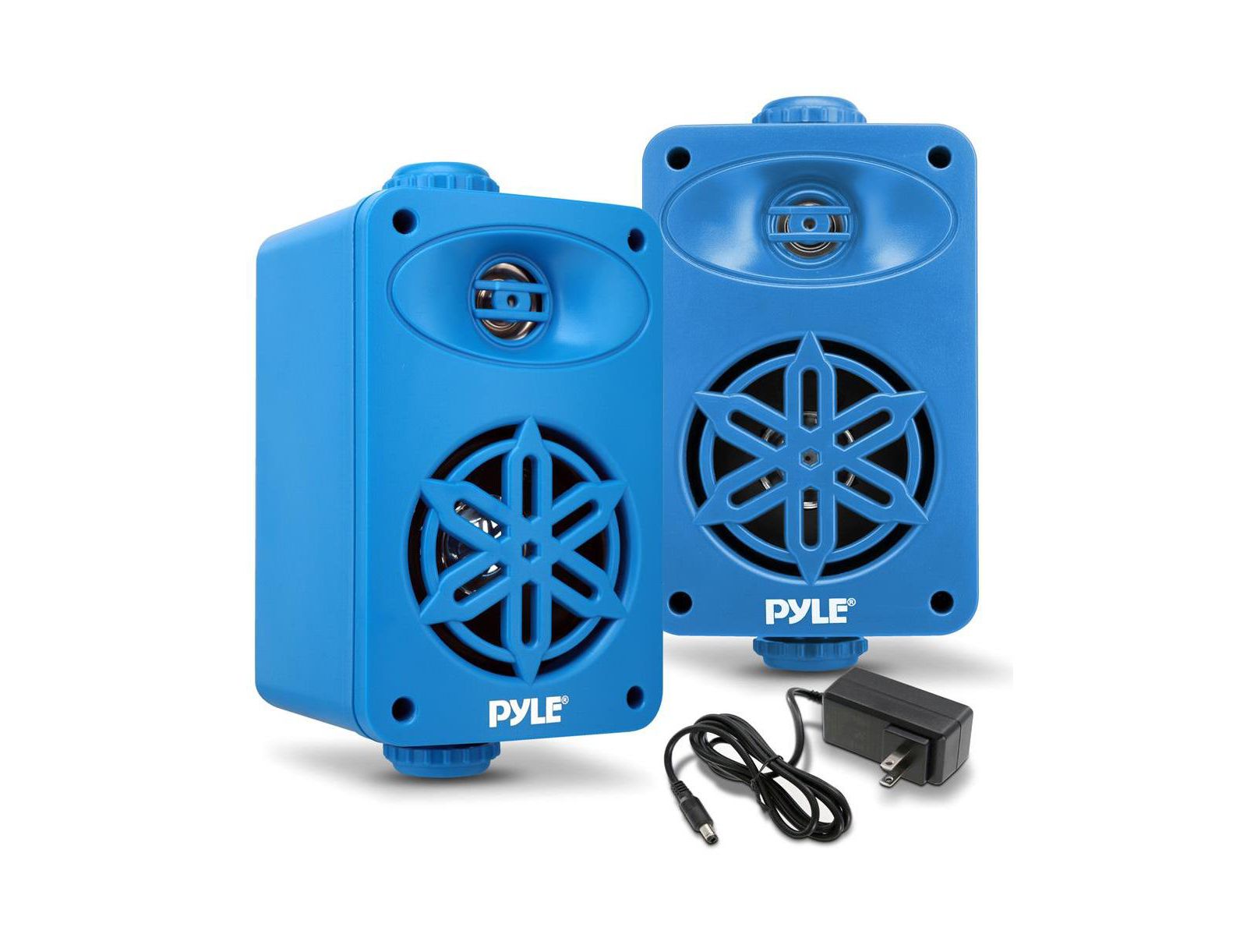 Pyle PDWRBT36YL Waterproof Bluetooth 2-Way Speaker System