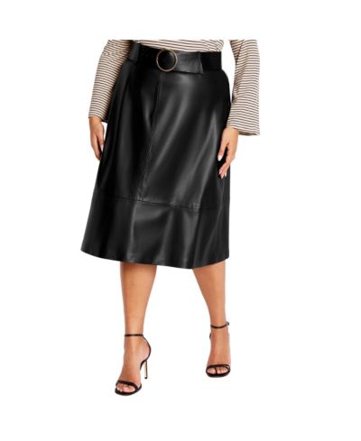 Женская юбка Plus Size CITY CHIC Untamed