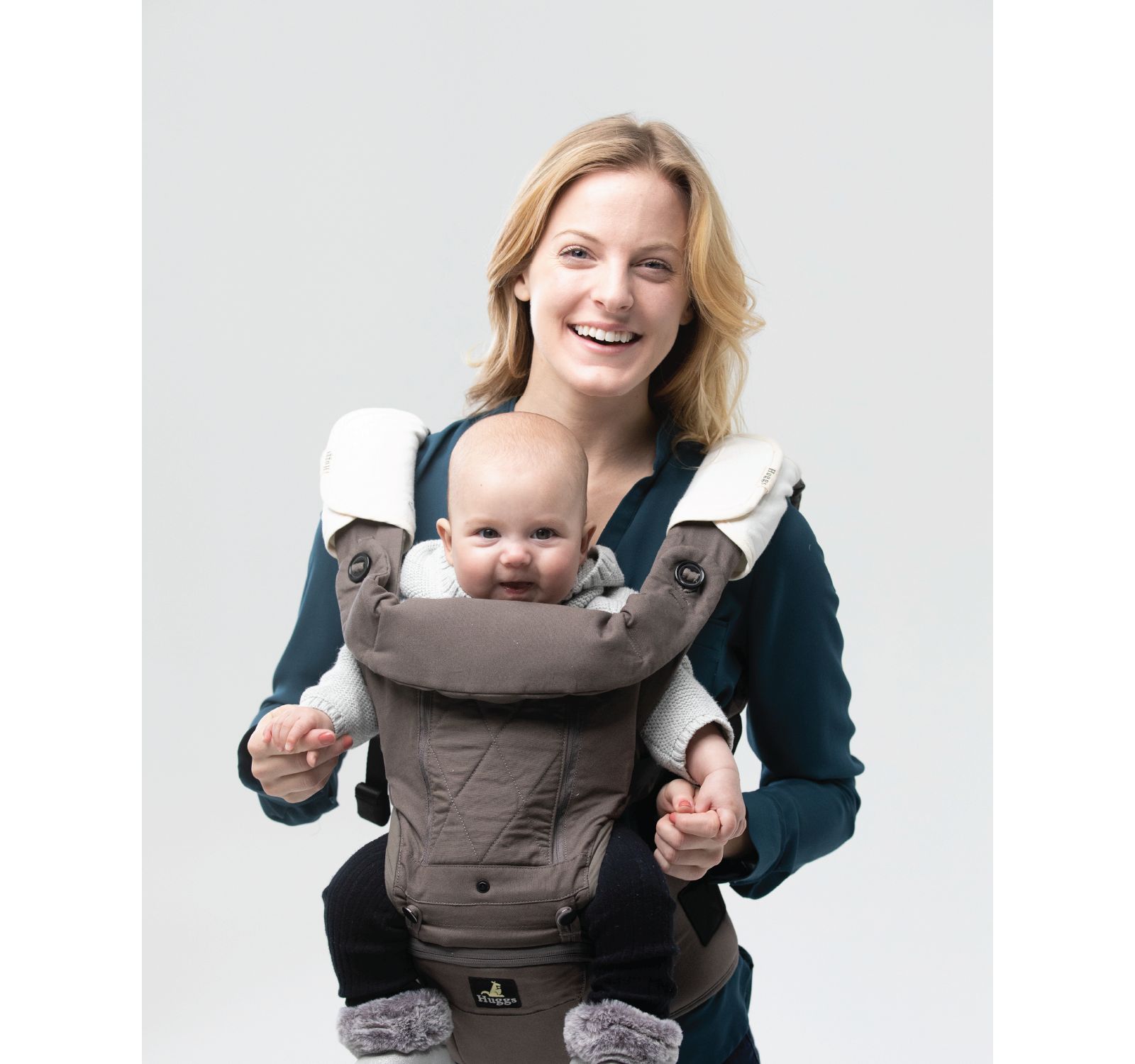 Abiie Huggs Hip Seat Baby Carrier With Patented Hipbelt