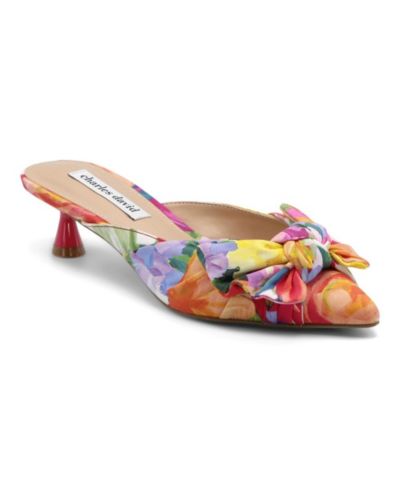 Charles David Womens Alinda Low Heel Dress Mule