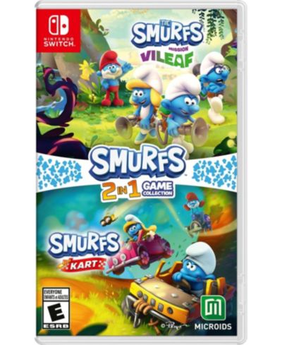 Smurfs 2 In 1 Game Collection: Mission Vileaf And Smurfs Kart - Nintendo Switch