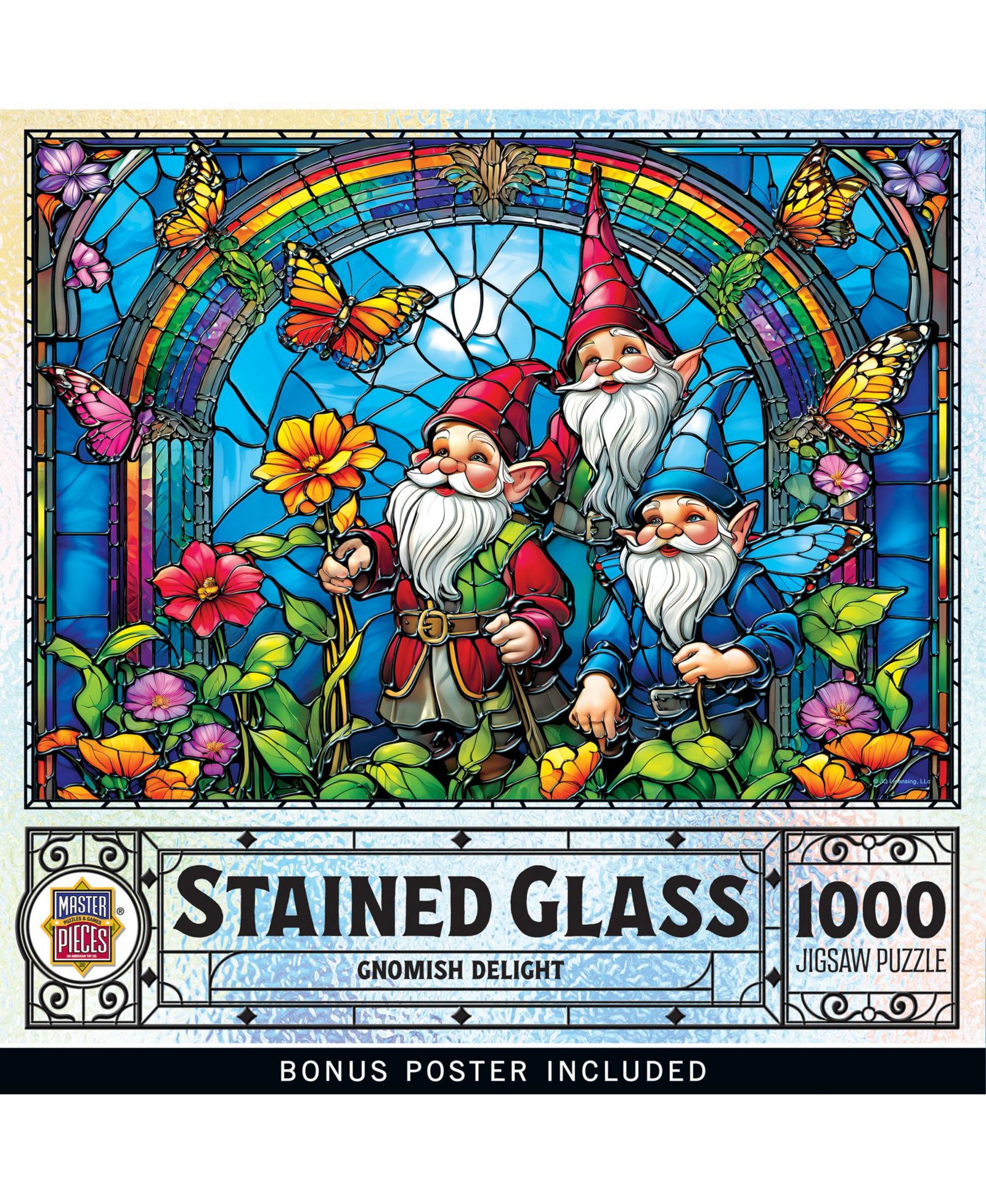 Stained Glass пазл Gnomish Delight, 1000 деталей