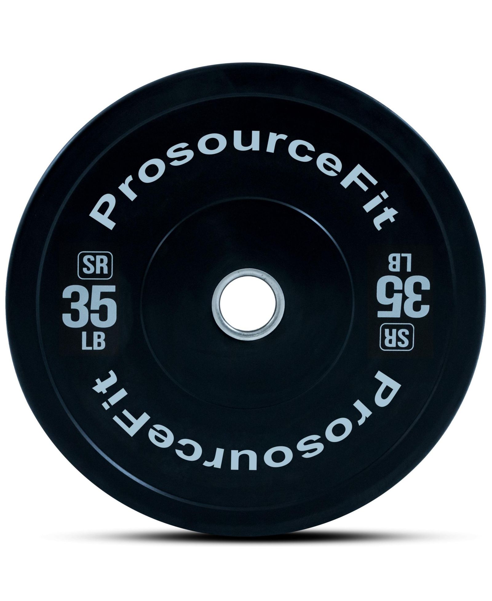 Бамперная пластина ProsourceFit Solid Rubber, 35 lb
