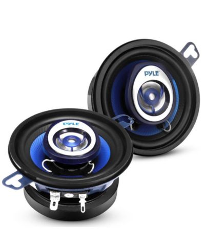 Pyle двухполосная акустическая система, 3.5'' Coaxial, 120W Max, Blue Cone