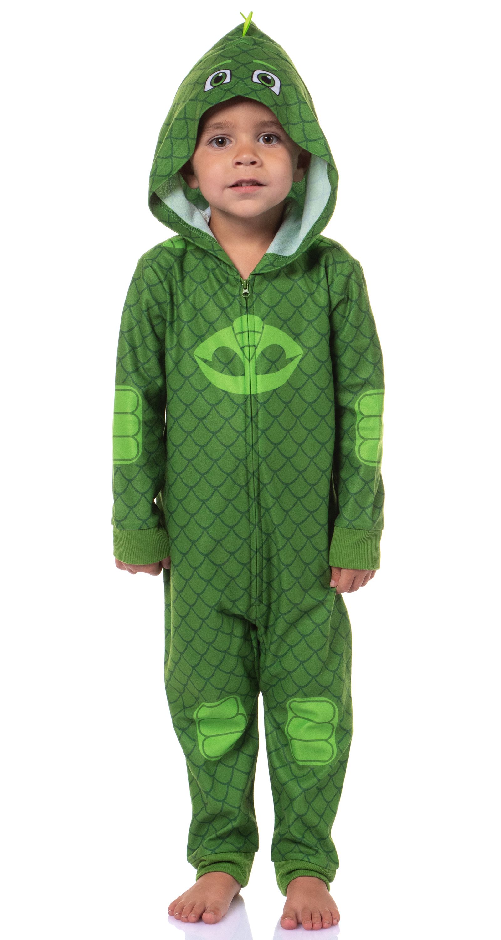 PJ Masks детский пижамный комбинезон Gekko Catboy