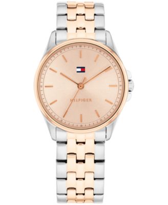 Женские часы Tommy Hilfiger Quartz Two-Tone Stainless-Steel Bracelet, 30mm