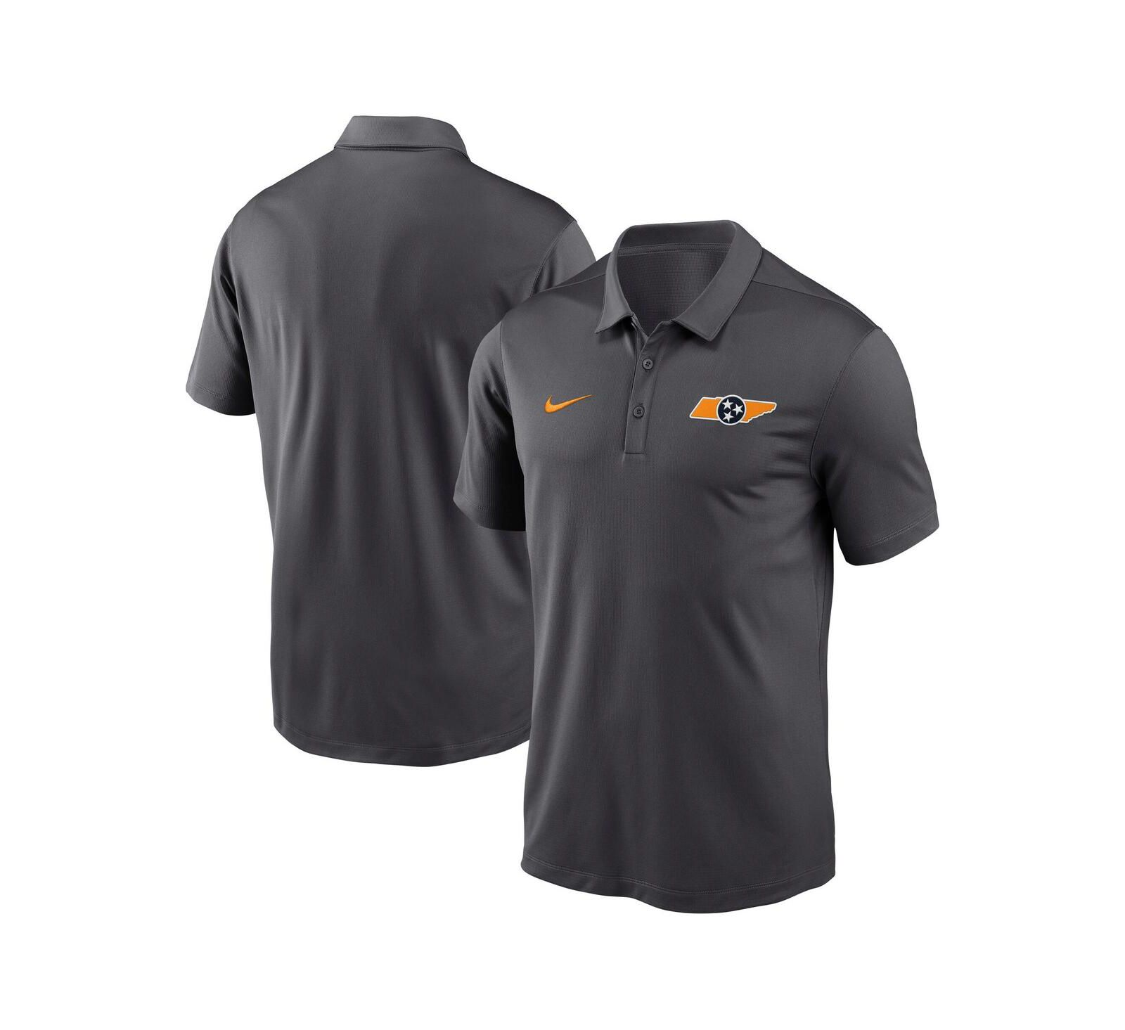 Nike Men's Anthracite Tennessee Volunteers Franchise Polo