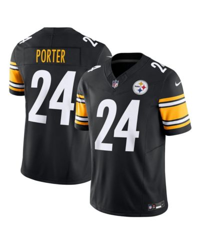 Мужская джерси Nike Joey Porter Jr. Black Pittsburgh Steelers Vapor F.U.S.E. Limited