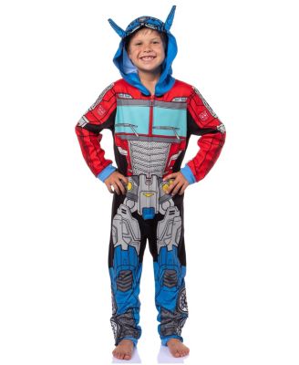 Детская пижама Transformers Boys' Retro Autobots Hooded Union Suit