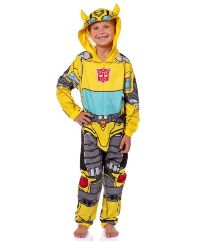 Детская пижама Transformers Boys' Retro Autobots Hooded Union Suit