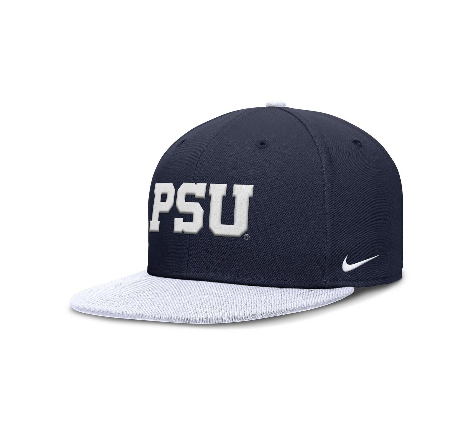 Nike кепка Nike Men's Navy/White Penn State Nittany Lions Two-Tone Primetime Performance Fitted