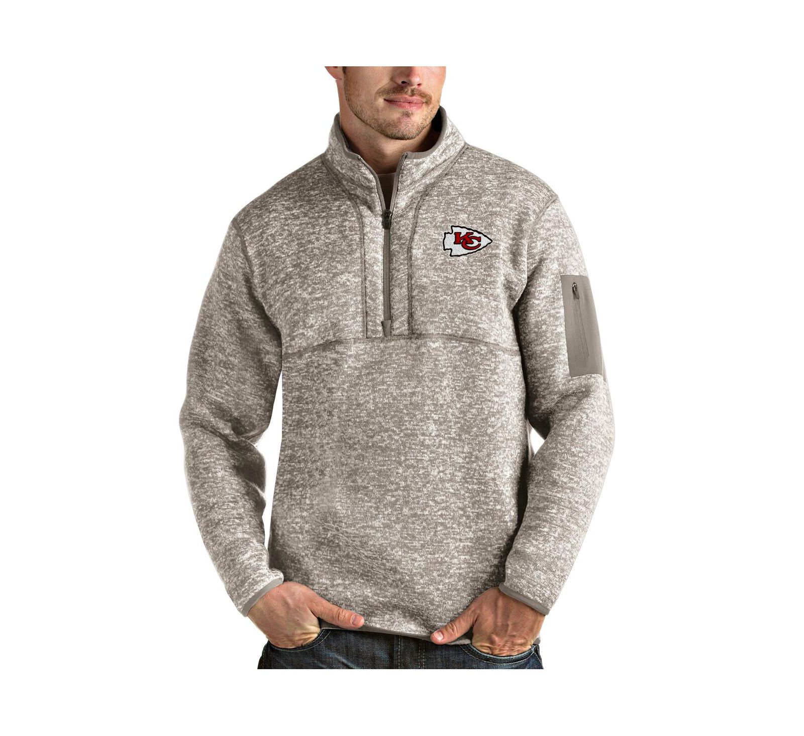 Мужская куртка Antigua Kansas City Chiefs Fortune Quarter-Zip