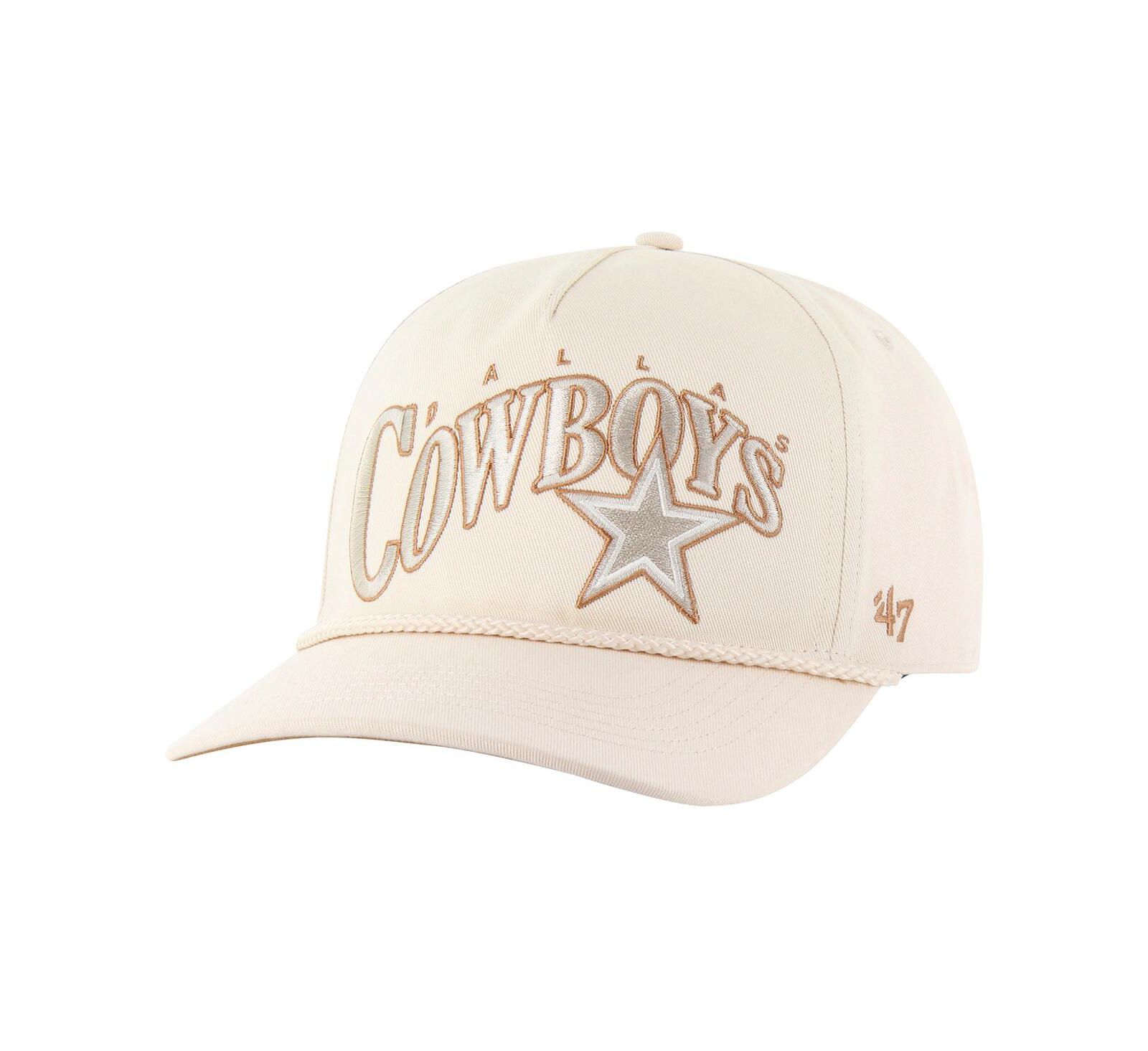 '47 Brand Men's Natural Dallas Cowboys Wave Rope Hitch Adjustable Hat