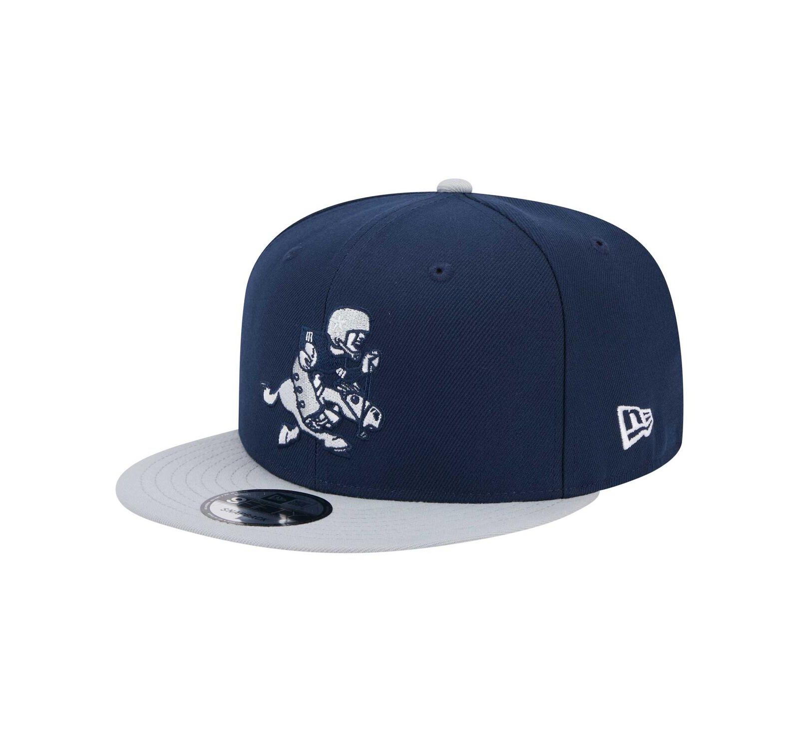 New Era Men's Navy/Gray Dallas Cowboys Main 9FIFTY Snapback Hat
