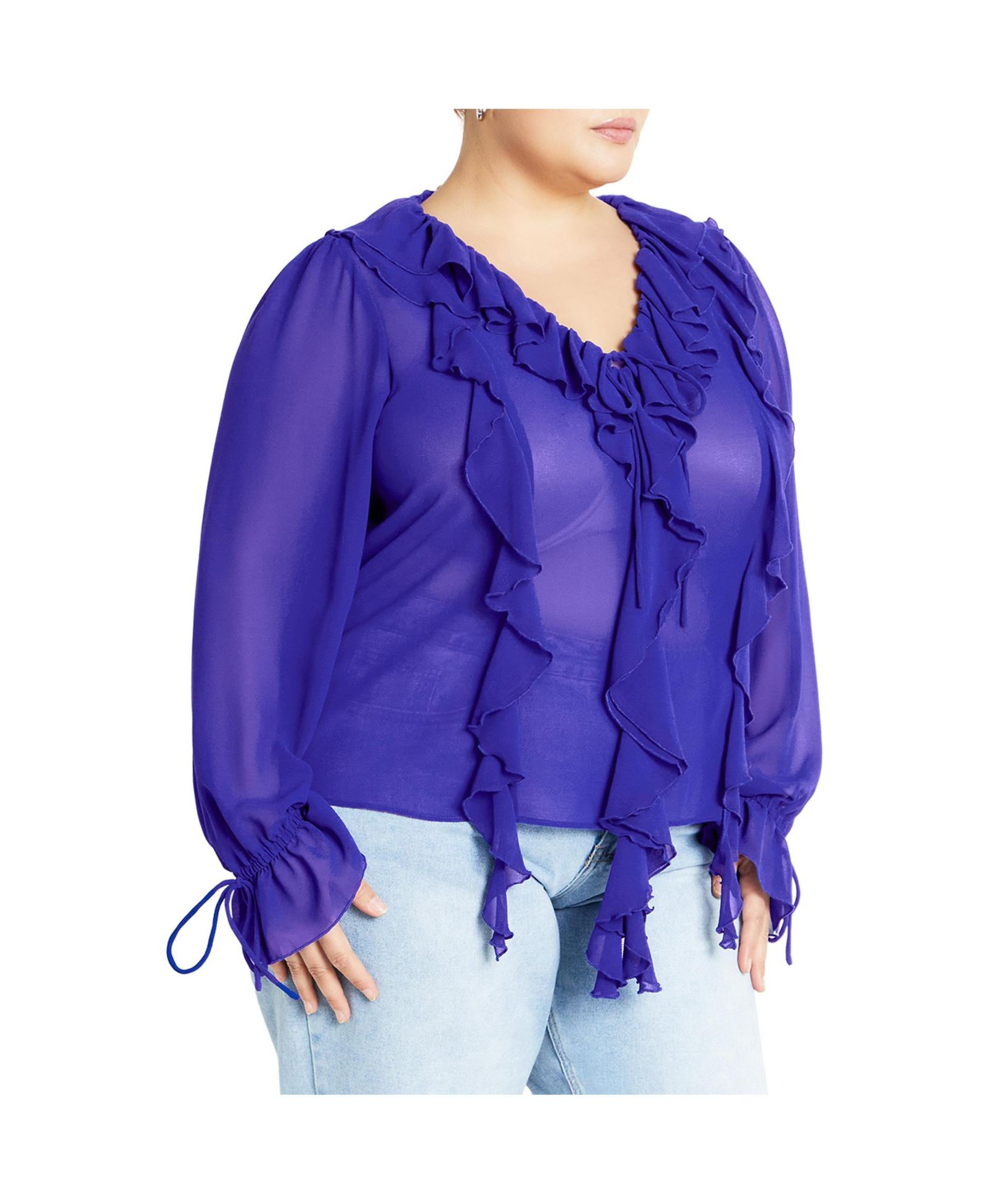 Женский топ CITY CHIC Plus Size Felix