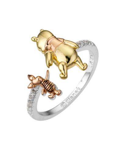 Кольцо Disney Winnie The Pooh Piglet Cubic Zirconia Bypass