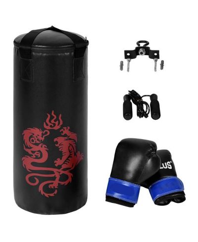 2 Feet Kids Gloves Skipping Rope Boxing Set