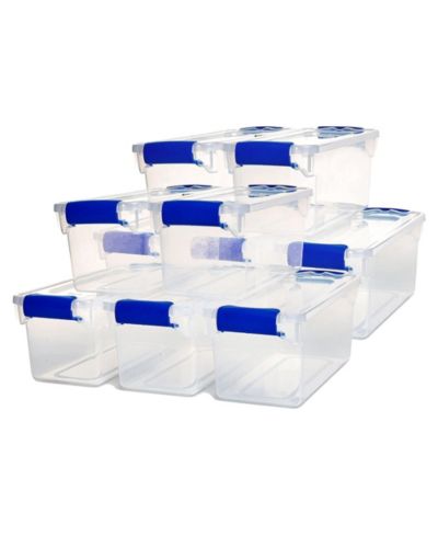 Контейнер для хранения Homz 7.5 Quart Clear Plastic 10 Pack