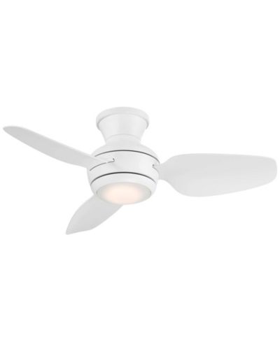 Casa Vieja 36" Whirl Modern Indoor Outdoor Ceiling Fan 3 Blade LED Light Remote Control Patio Hugger Fan