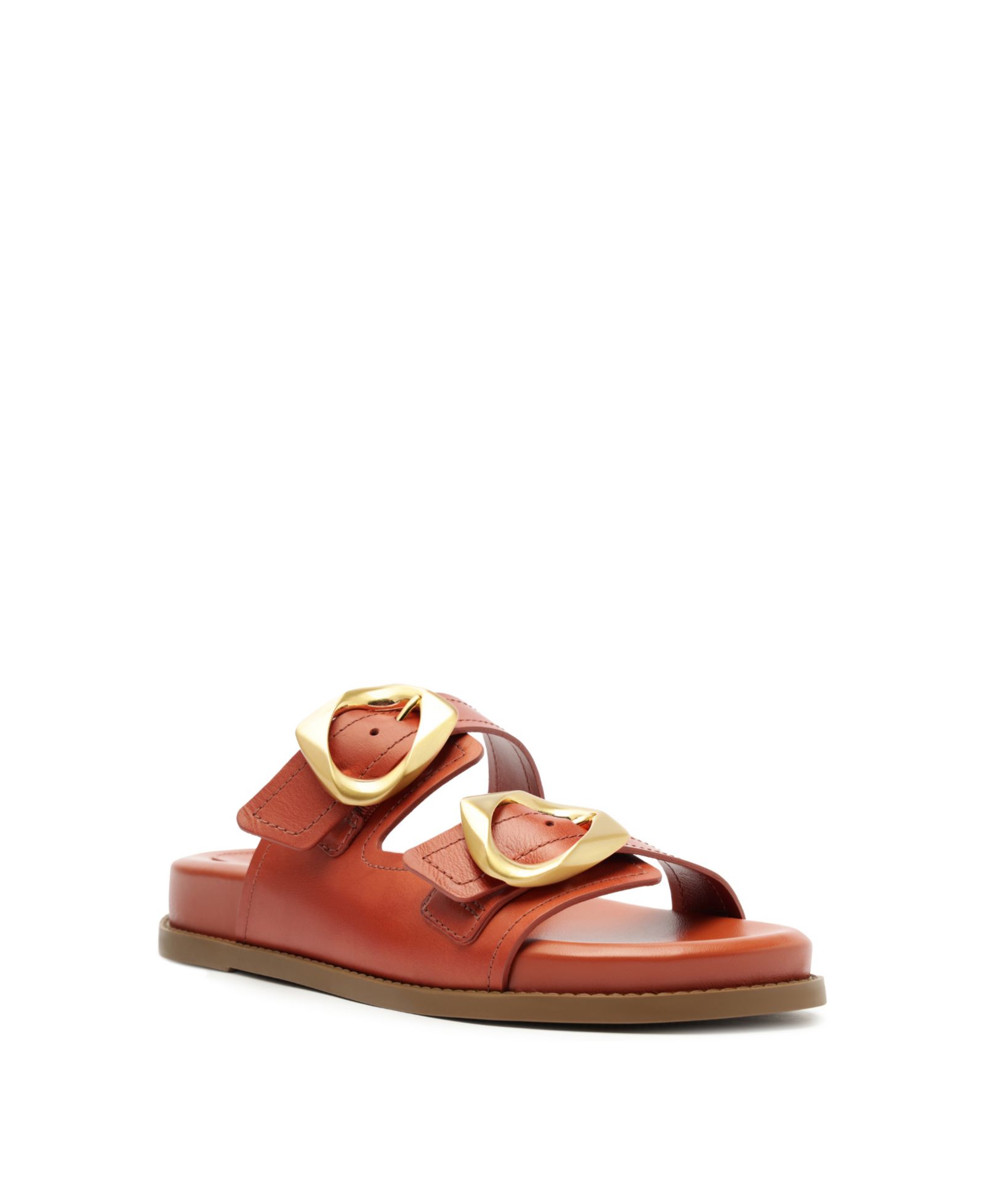 Schutz Женские сандалии Olga Sporty Round Toe Flat