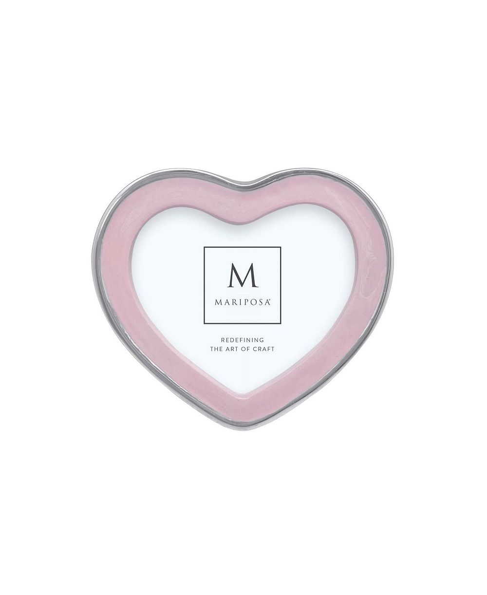 Алюминиевая рамка Mariposa Signature в форме сердца, 4" x 6"