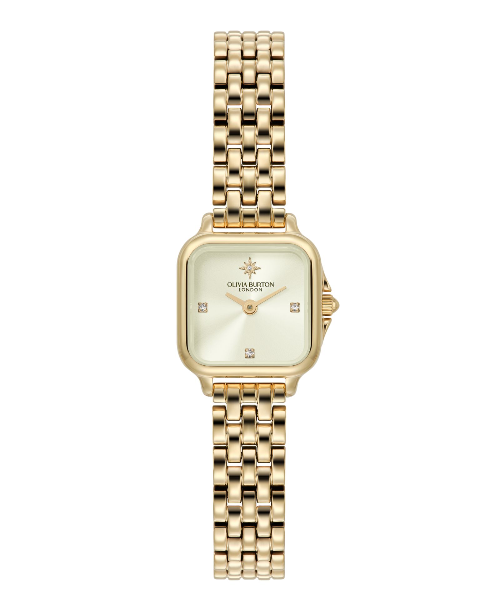 Женские наручные часы Olivia Burton Women's Grosvenor Mini Gold Tone, 20mm