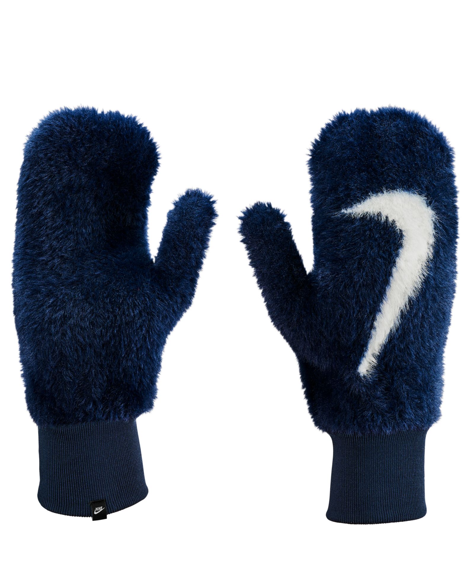 Nike Plush Embroidered Logo Mittens