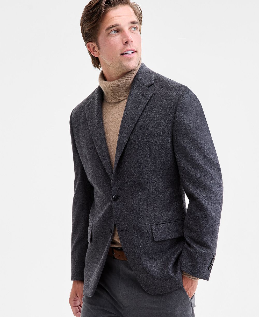 Michael Kors Men's Wool Cashmere Blend Luxury Classic-Fit Sport Coat