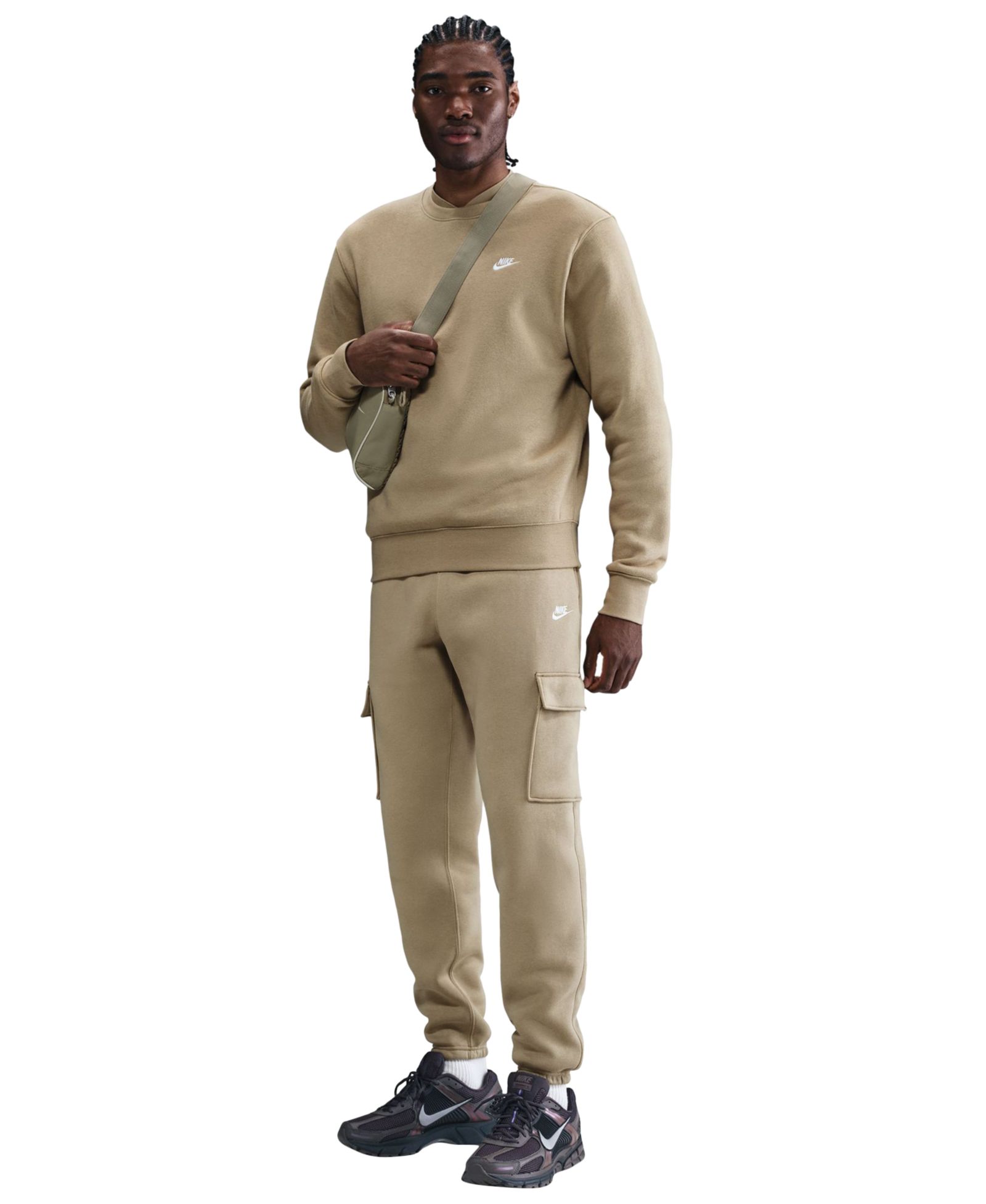Nike Men's Club Fleece Cargo Regular-Fit Pants