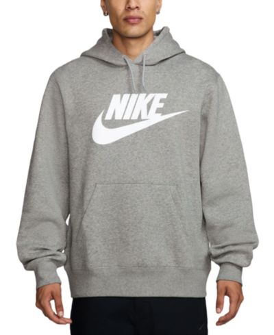 Мужское худи Nike Club Fleece Standard-Fit с логотипом