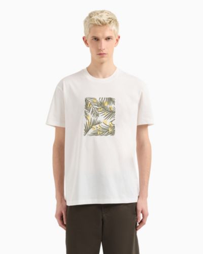 Мужская футболка A|X Armani Exchange с принтом Palm