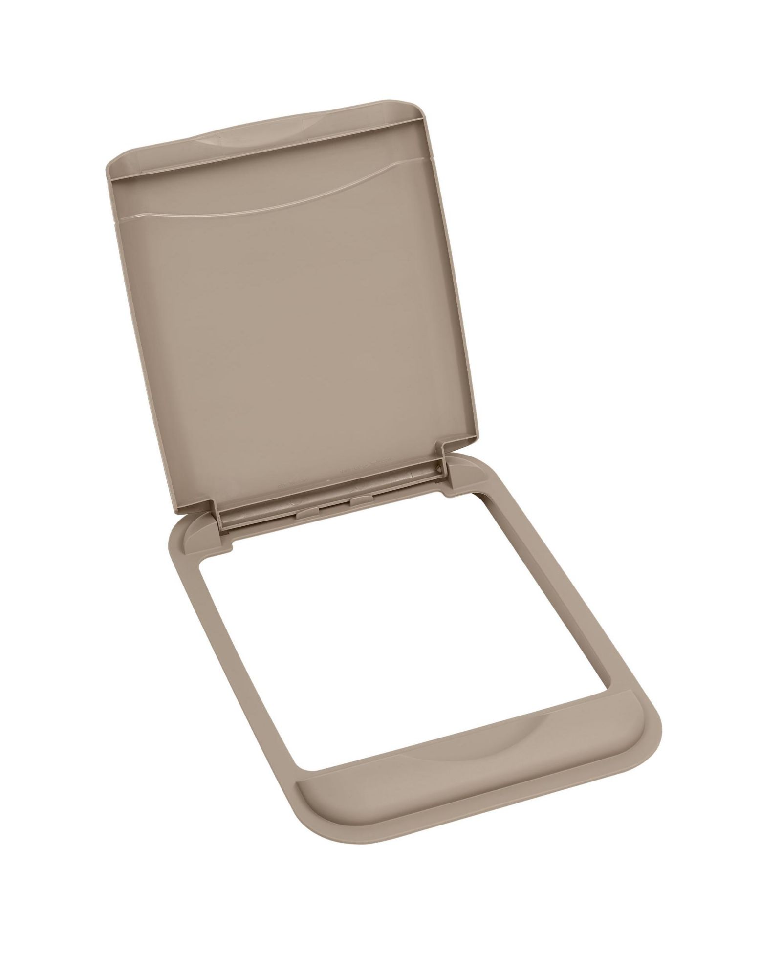 Rev-A-Shelf 35 Qt Trash Can Replacement Lid, Champagne (Lid Only) RV-35-LID-12-1