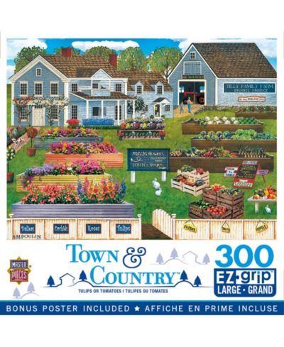 Пазл Masterpieces Puzzles с тюльпанами или помидорами, 300 деталей, возраст 11+