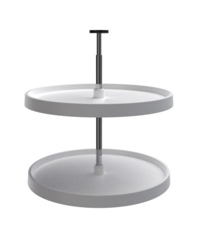 Rev-A-Shelf вращающийся органайзер Lazy Susan 2-Shelf White