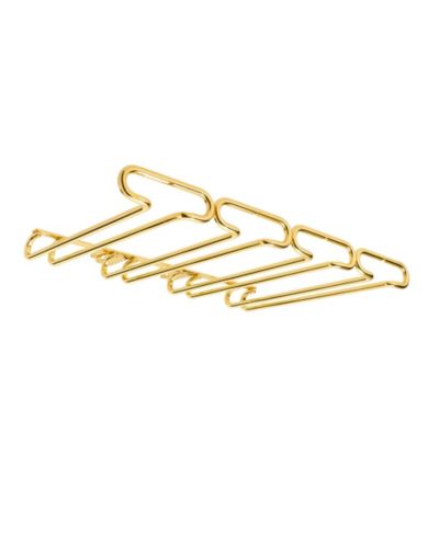 Rev-A-Shelf 11" Quad Under Cabinet Glass & Stemware Holder, Brass, 3450-11BR