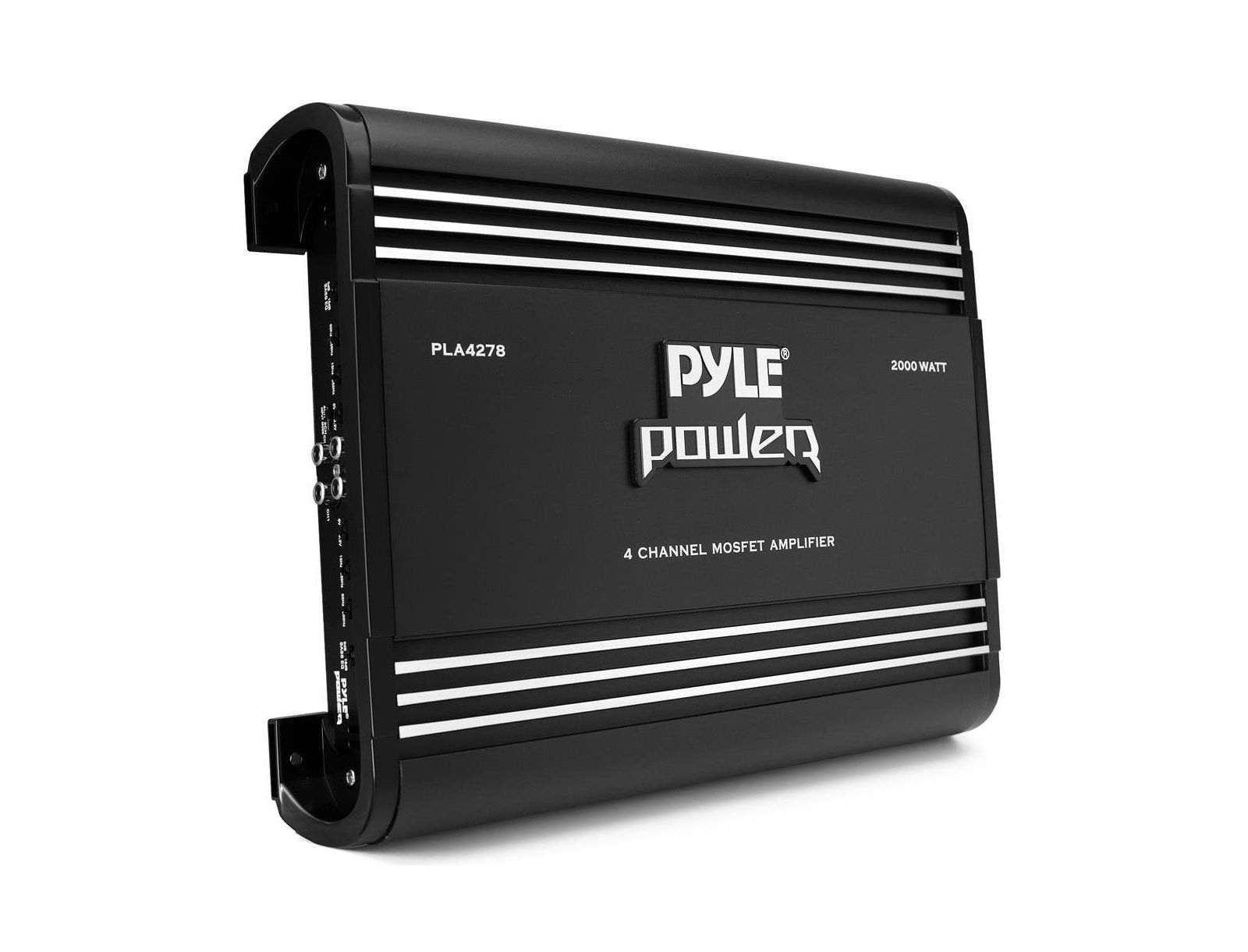 Автомобильный усилитель Pyle на 4 канала, мостовое подключение MOSFET, 2000 Вт