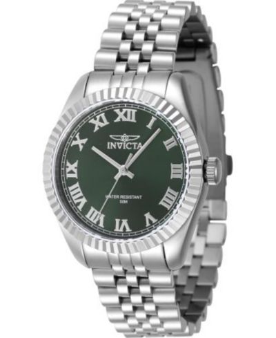 Женские часы Invicta 47410 Specialty Quartz с зеленым циферблатом