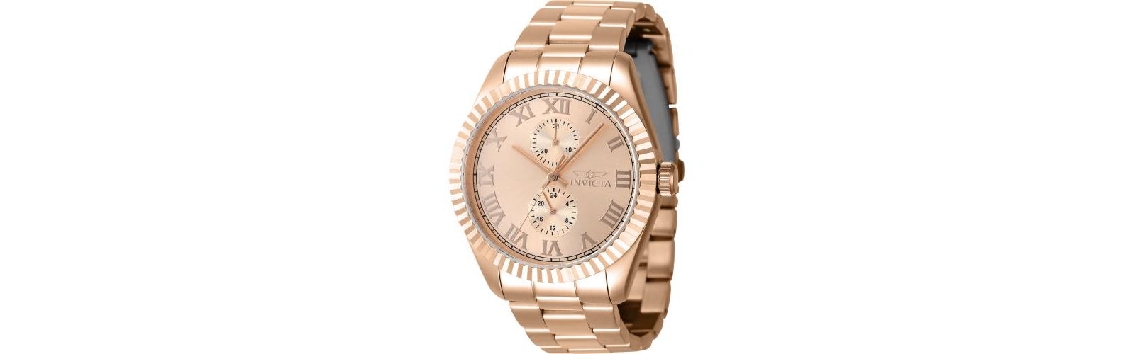 Мужские часы Invicta 47433 Specialty Quartz Multifunction, розовое золото