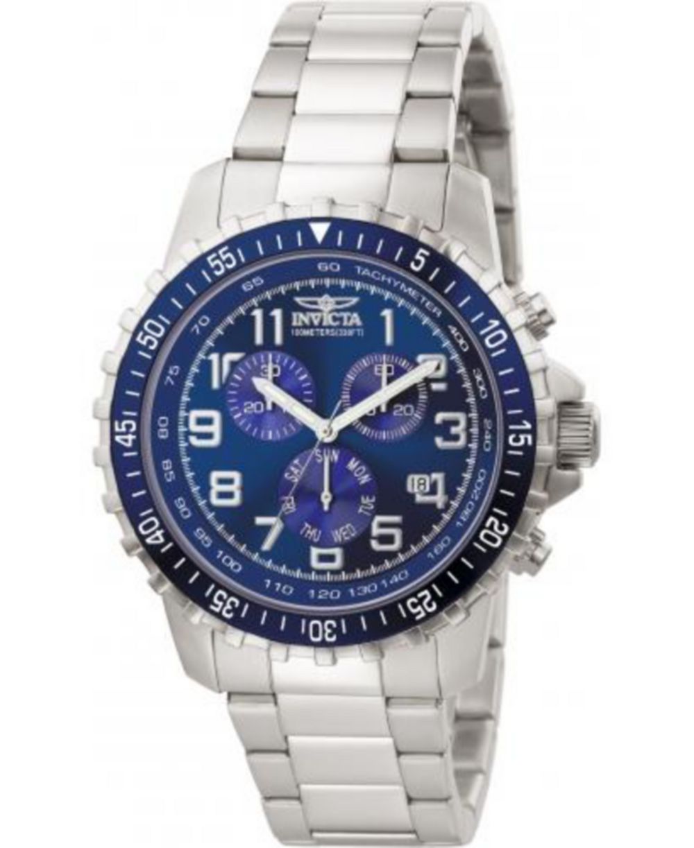 Invicta Men's 6621 Specialty Quartz Chronograph Blue Dial Watch