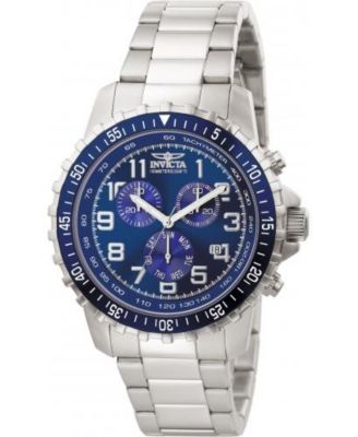 Мужские часы Invicta 6621 Specialty Quartz Chronograph с синим циферблатом