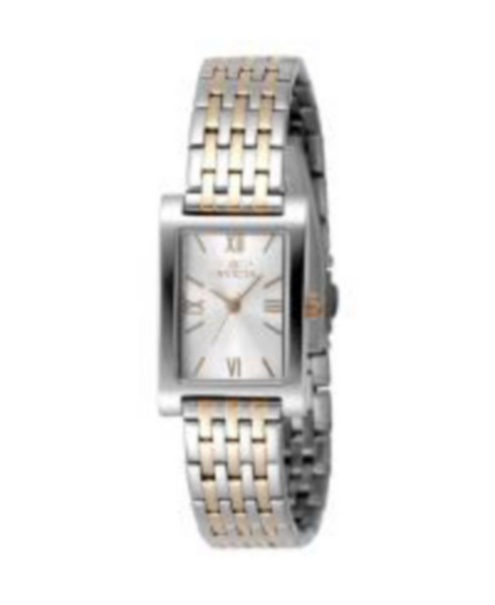 Invicta Women's 48148 Angel Quartz 3 Hand Silver Dial Watch