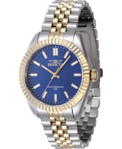 Invicta Женские кварцевые часы Specialty 47502 с синим циферблатом
