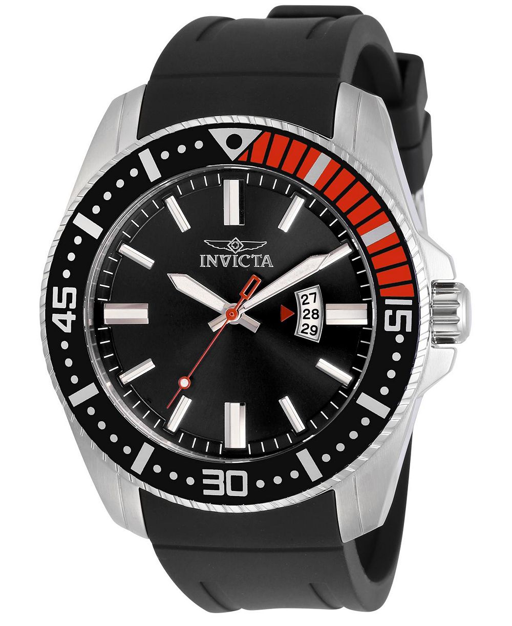 Invicta мужские кварцевые часы Pro Diver Multifunction с черным циферблатом, модель 30742