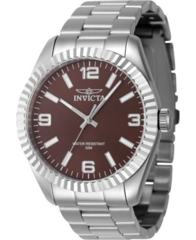 Мужские кварцевые часы Invicta 47452 Specialty с медным циферблатом