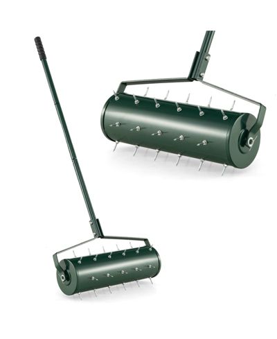 Mecale Detachable Handle 21 Inch Manual Lawn Aerator